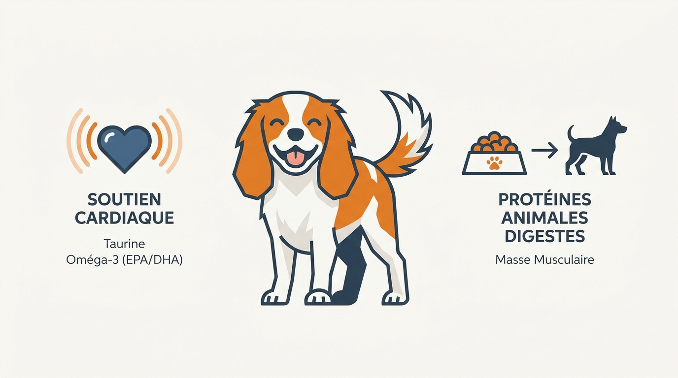 Alimentation équilibrée pour Cavalier King Charles