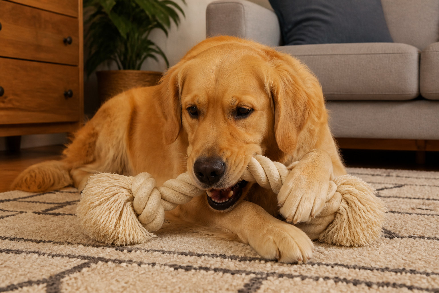Impact de la mastication sur le stress et l'équilibre canin